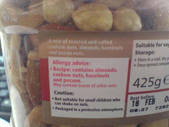 Une information exhaustive sur les substances allergènes.